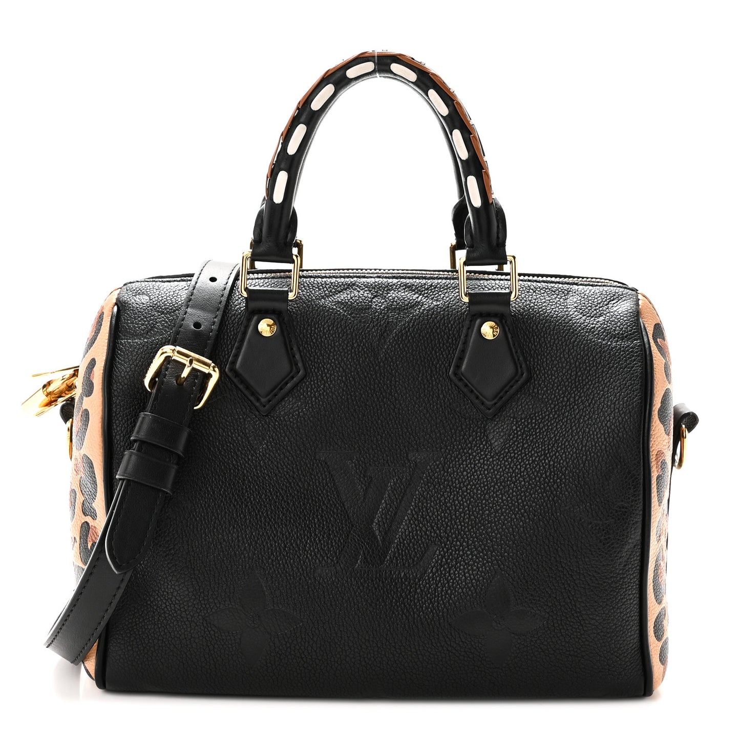 Empreinte Monogram Giant Wild At Heart Speedy Bandouliere 25 Black