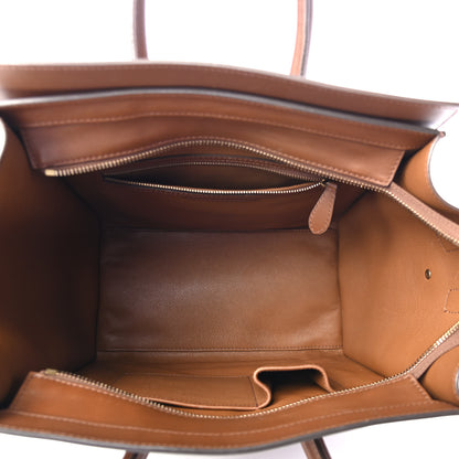 Celine Smooth Calfskin Mini Luggage Caramel 4 of 5