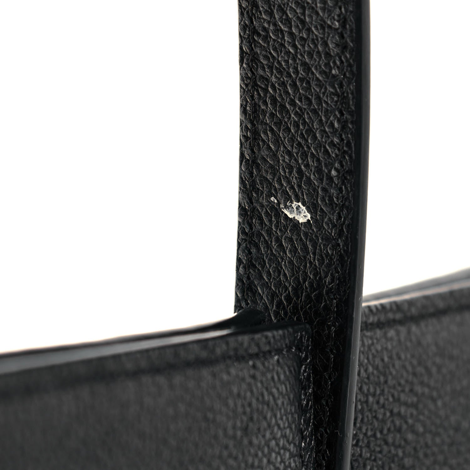 Burberry Grainy Calfskin Medium Title Bag Black 12 of 13