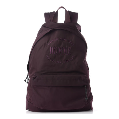 Balenciaga Nylon Explorer Homme Backpack Burgundy 1 of 9