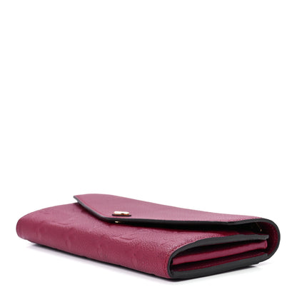 Louis Vuitton Empreinte Sarah Wallet Raisin 9 of 11