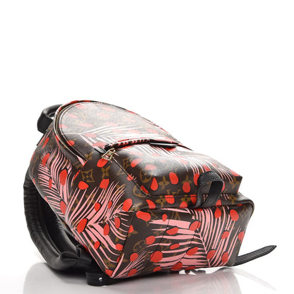 Louis Vuitton Monogram Jungle Dots Palm Springs Backpack PM Sugar Pink Poppy 4 of 9