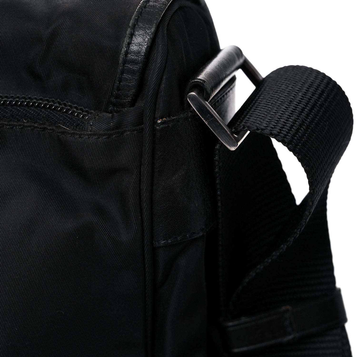 Prada Nylon Vela Sport Messenger Bag Black 17 of 19