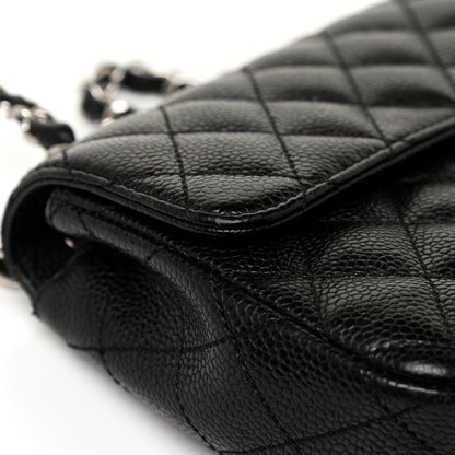 Chanel Caviar Quilted East West Flap Black 16 of 21