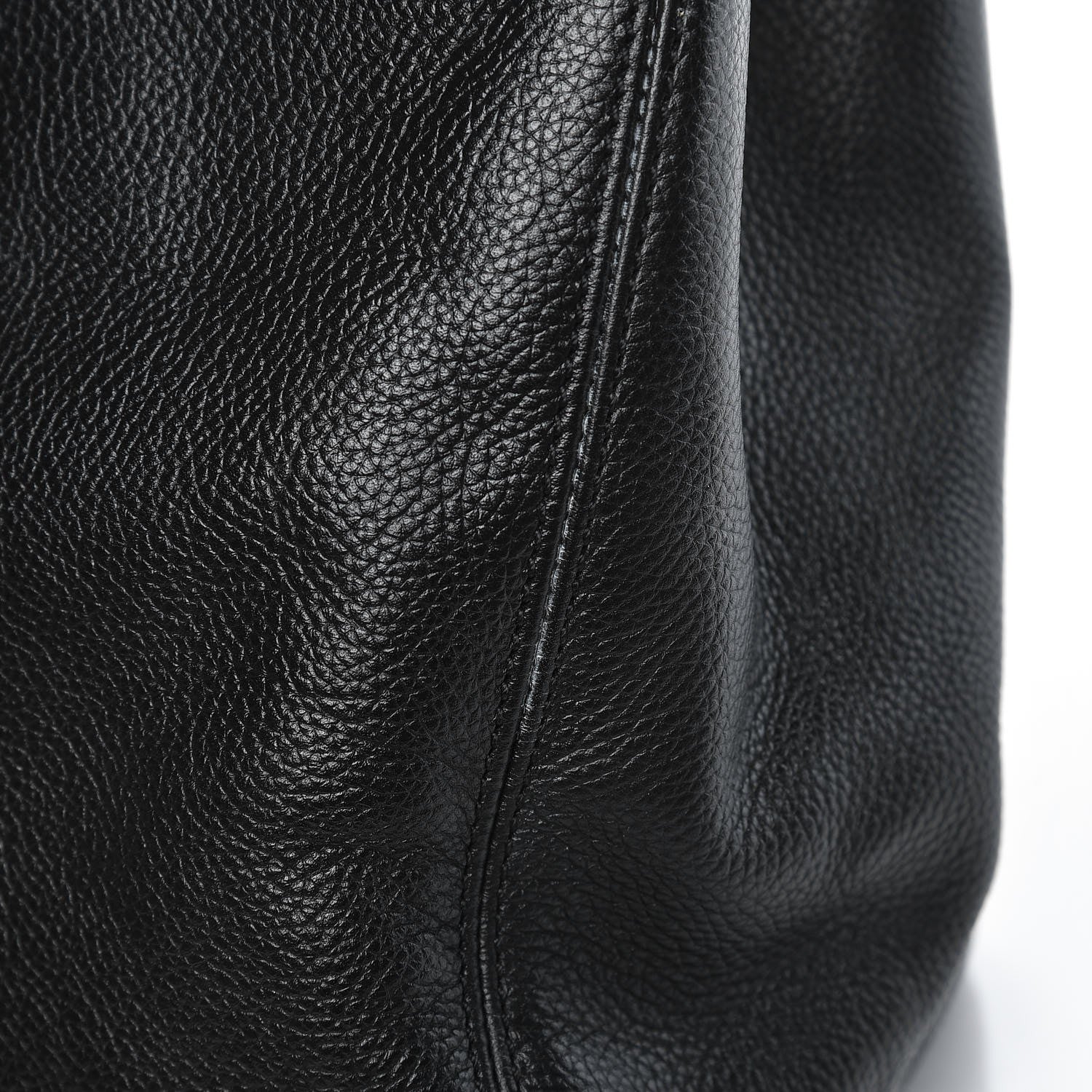Chanel Calfskin Cerf Executive Shopper Tote Black 12 of 13