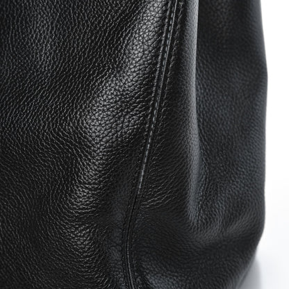 Chanel Calfskin Cerf Executive Shopper Tote Black 12 of 13