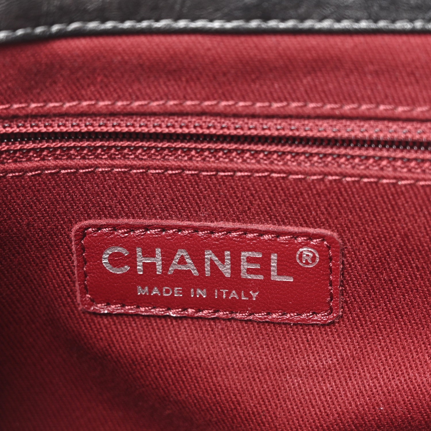 Chanel Aged Calfskin Quilted Medium Pondichery Flap Dark Grey 6 of 9