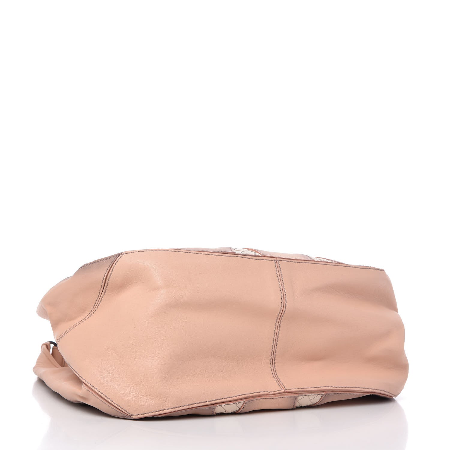 Bottega Veneta Nappa Intrecciato Embroidered Medium Campana Pink 4 of 9