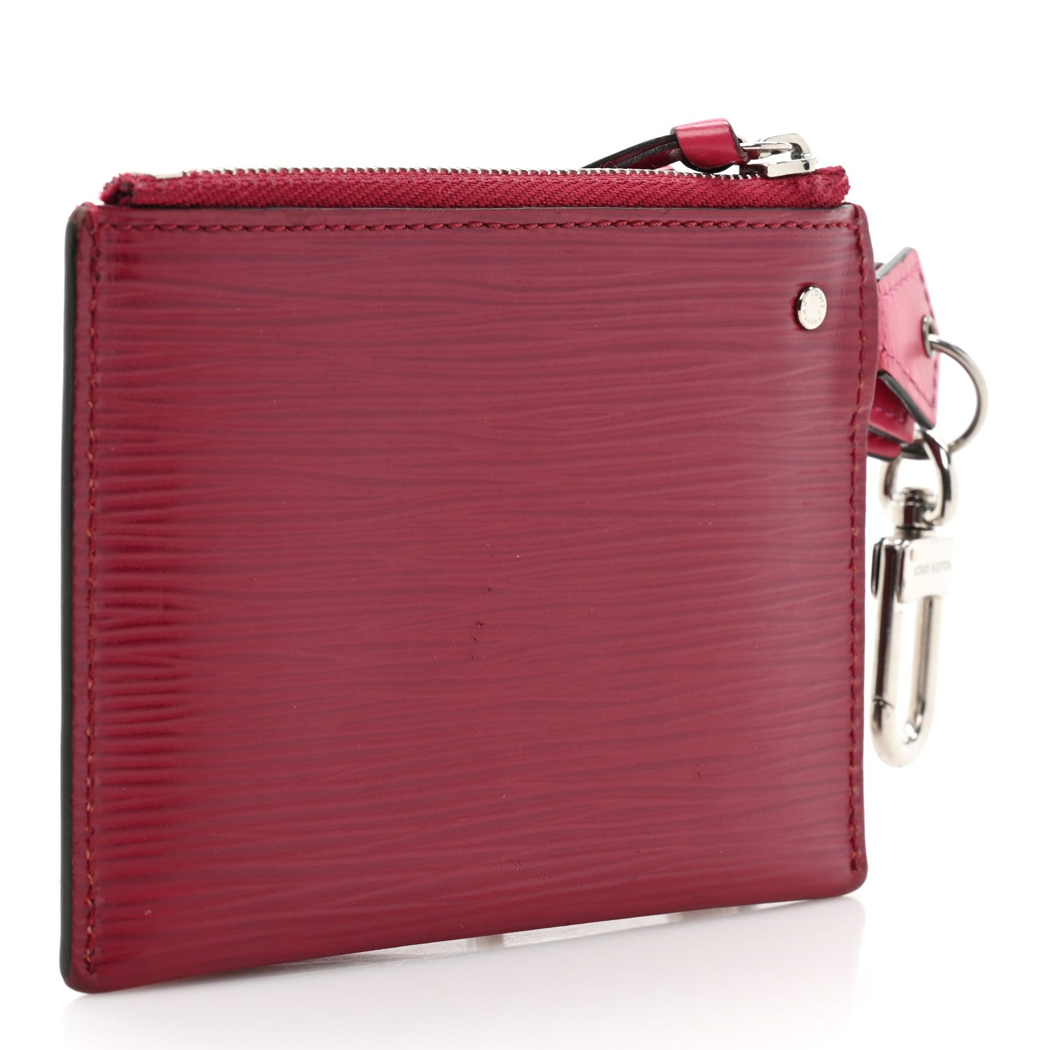 Louis Vuitton Epi Trio Card Case Wallet Rose Ballerine Rouge Fuchsia 3 of 12