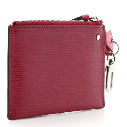 Louis Vuitton Epi Trio Card Case Wallet Rose Ballerine Rouge Fuchsia 3 of 12