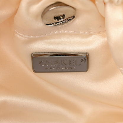 Chanel Satin Mesh Lace Camellia Beige 6 of 12