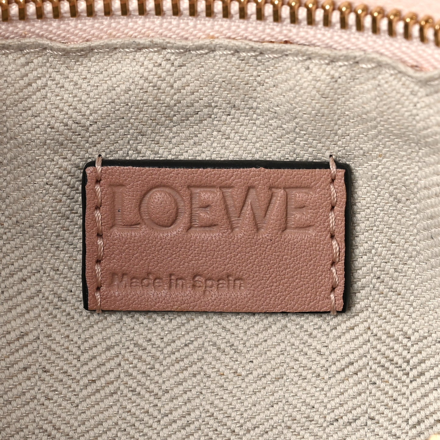 Calfskin Suede Small Puzzle Bag Blush