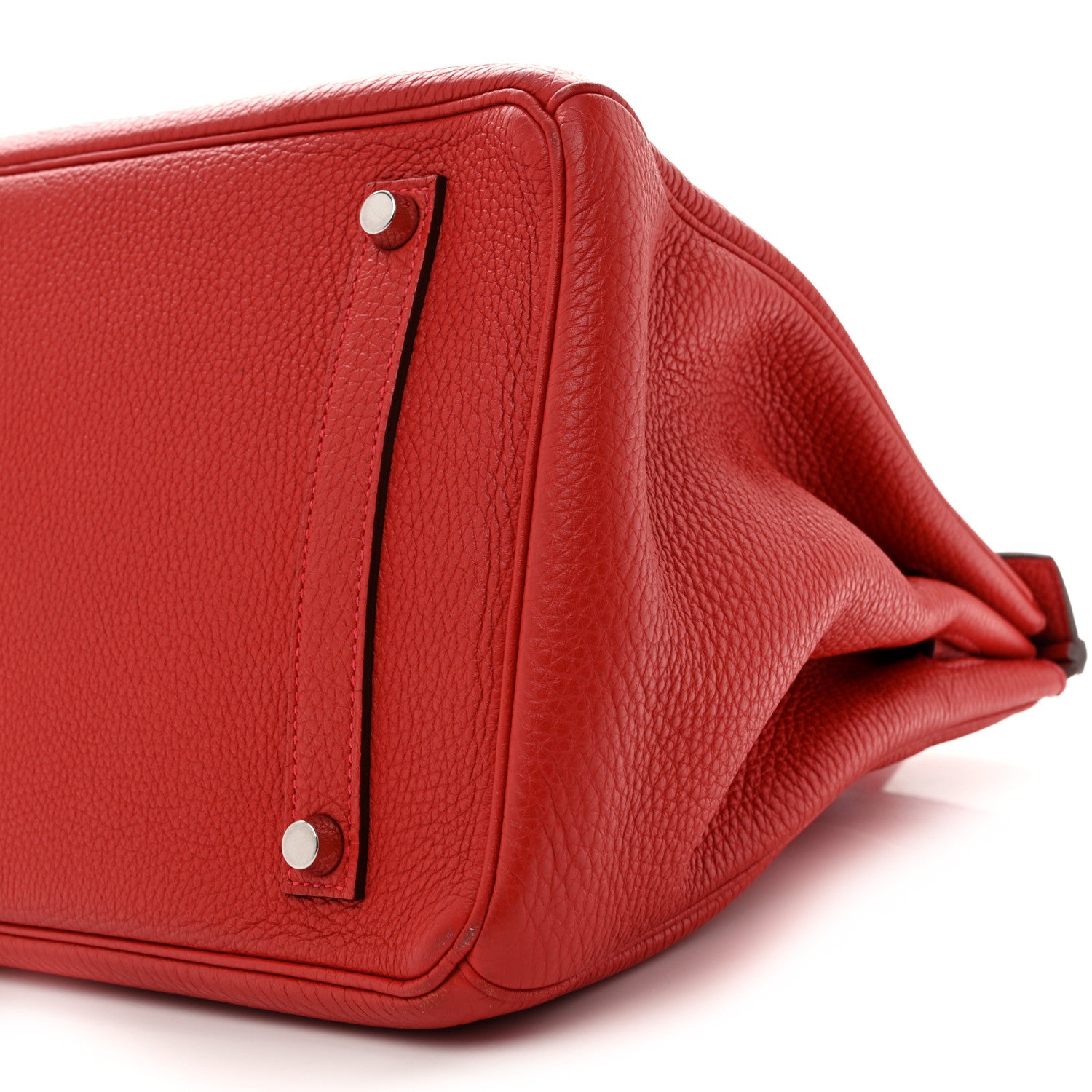 Hermes Togo BIRKIN 35 Rouge Casaque 10 of 16