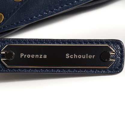 Proenza Schouler Lambskin PS1 Pouch Messenger Bag Midnight 12 of 12