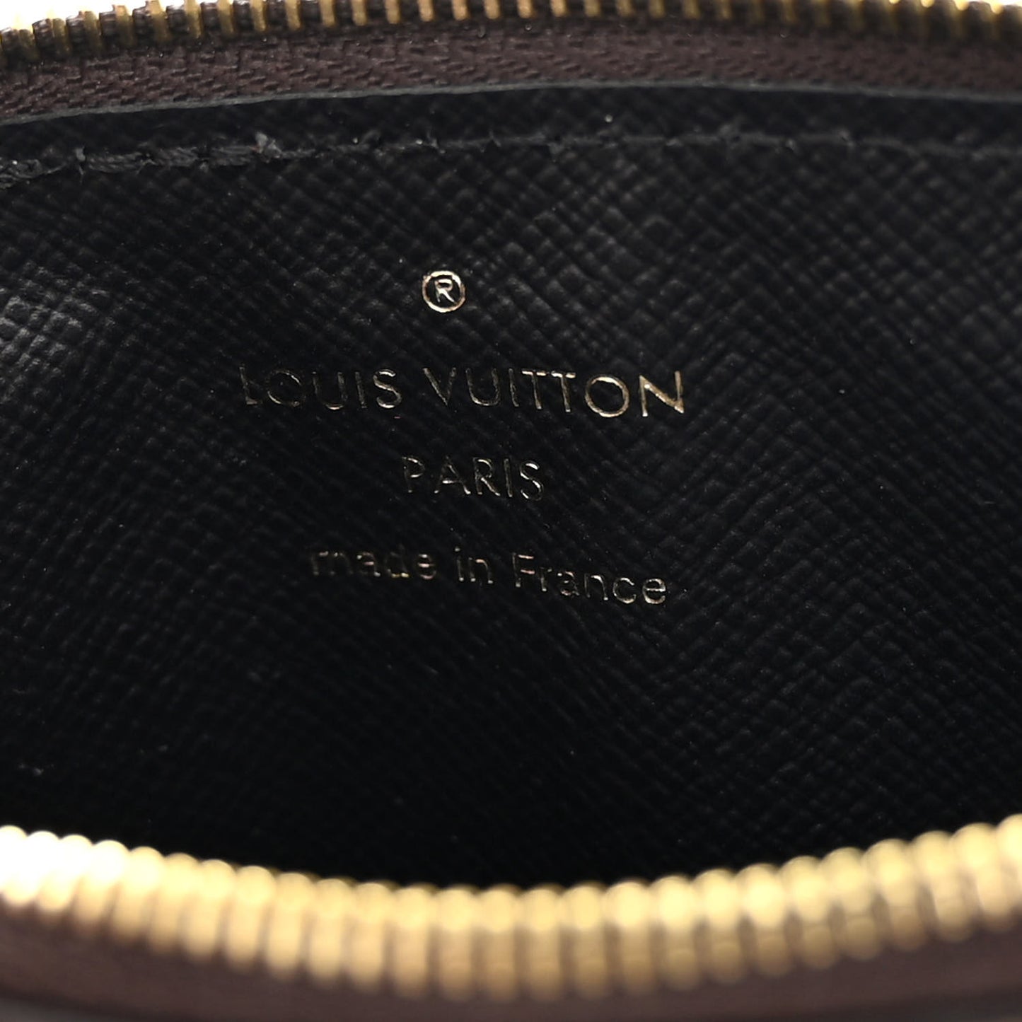 Monogram Recto Verso Card Holder Black