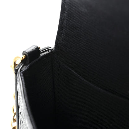 Louis Vuitton Empreinte Pochette Felicie Chain Wallet Black 11 of 11