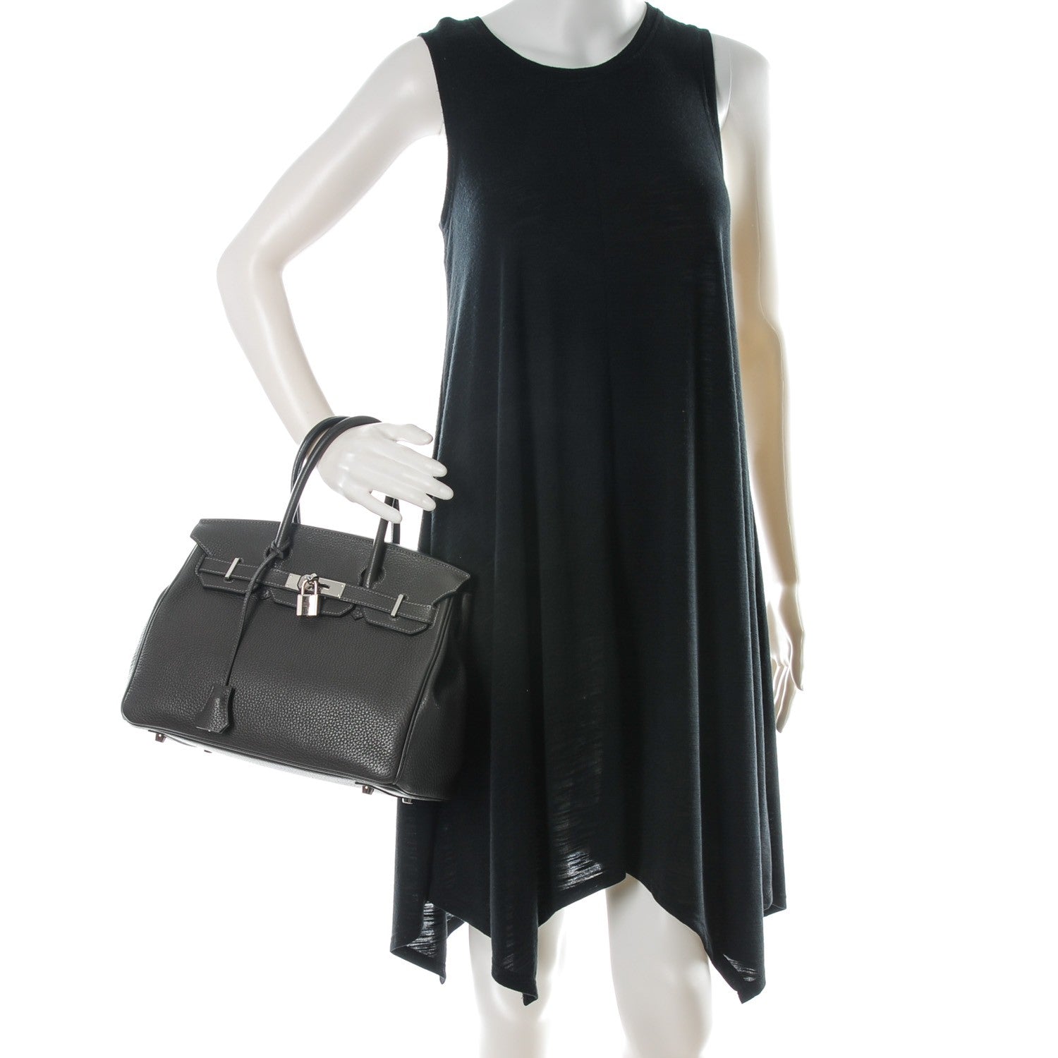 Hermes Taurillon Clemence Birkin 30 Graphite 2 of 25