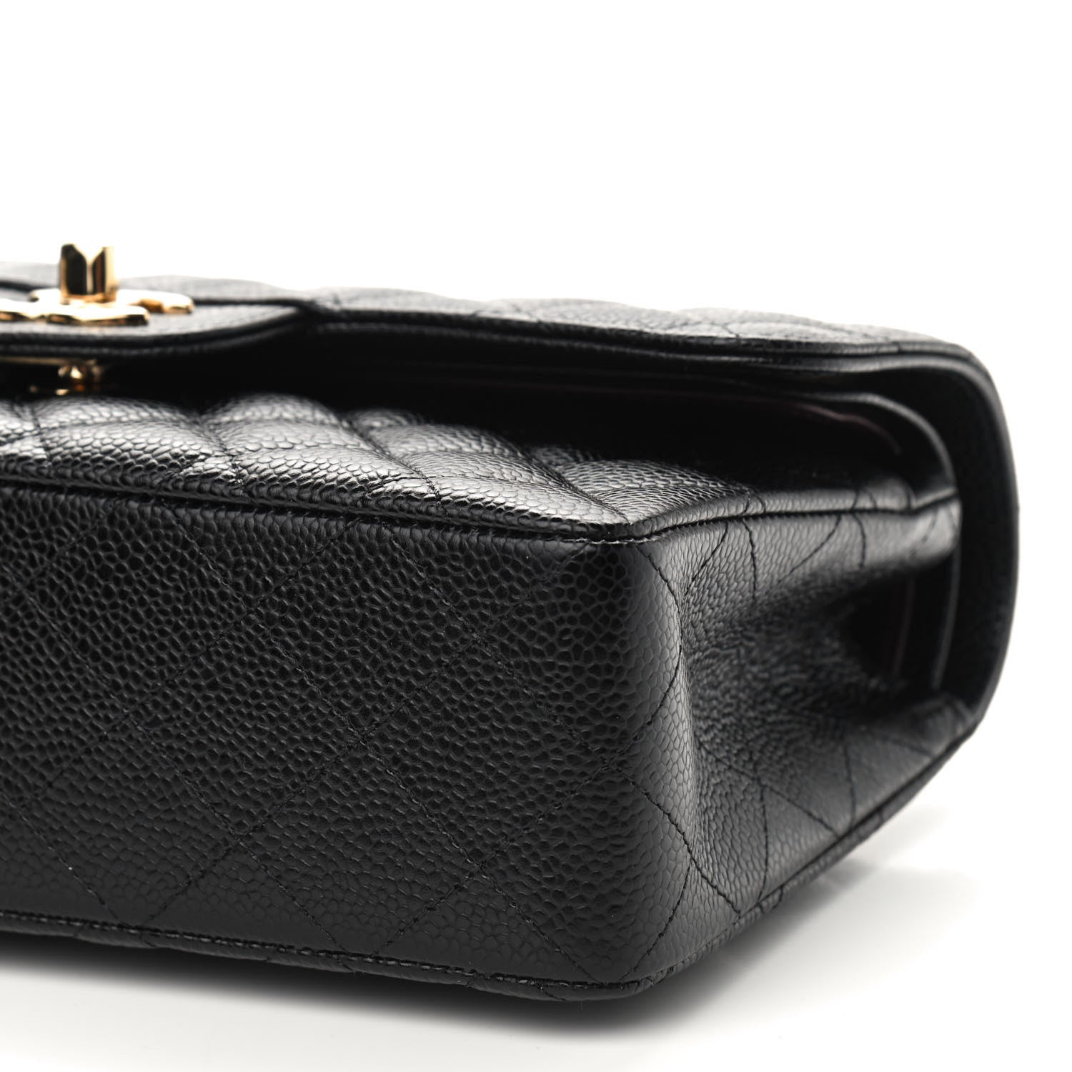 Chanel Caviar Quilted Small Double Flap Black 7 of 9