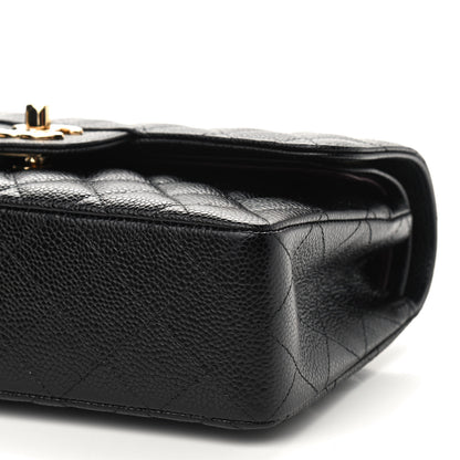 Chanel Caviar Quilted Small Double Flap Black 7 of 9