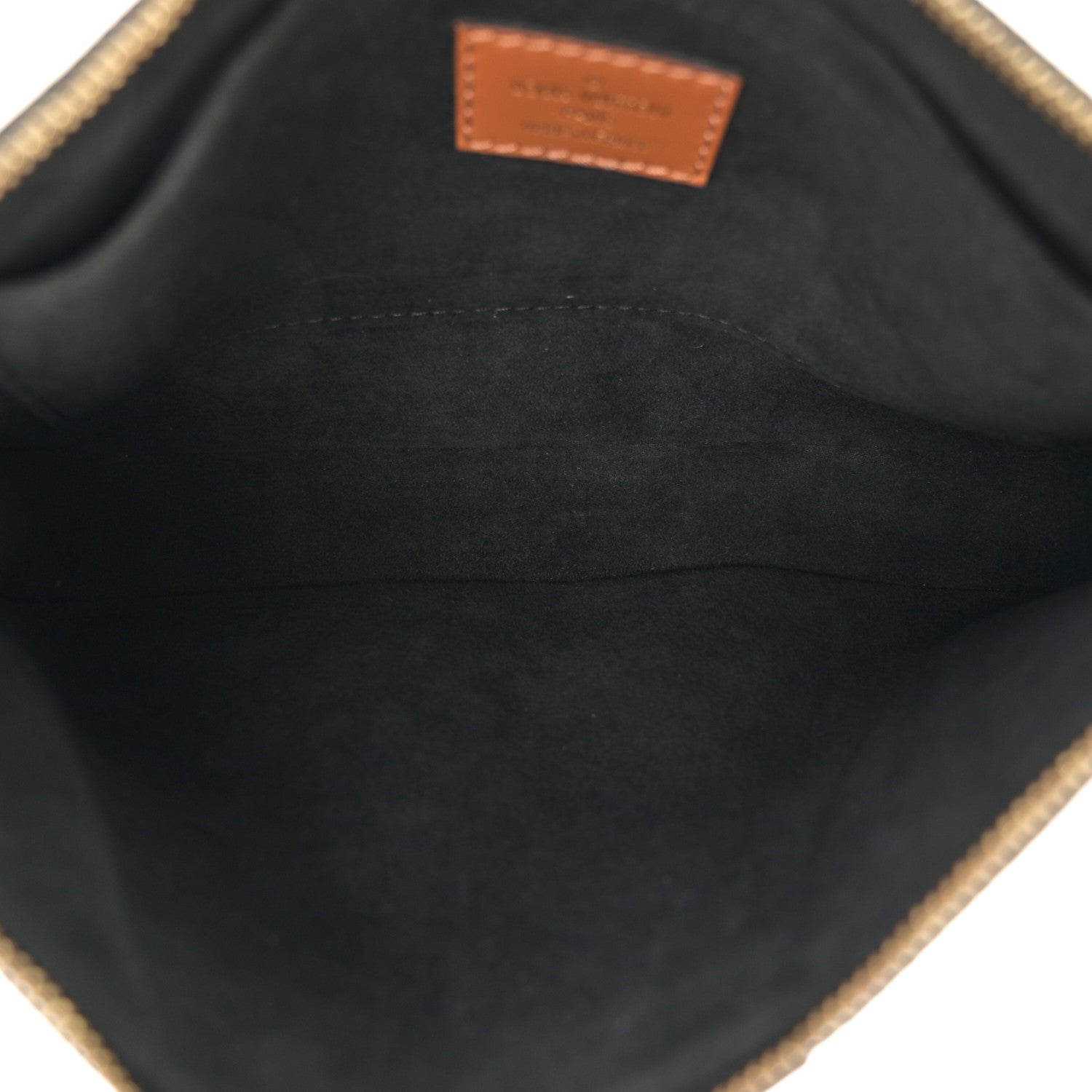 Louis Vuitton Empreinte Monogram Giant Wild At Heart Multi Large Pochette Accessories Black 5 of 10