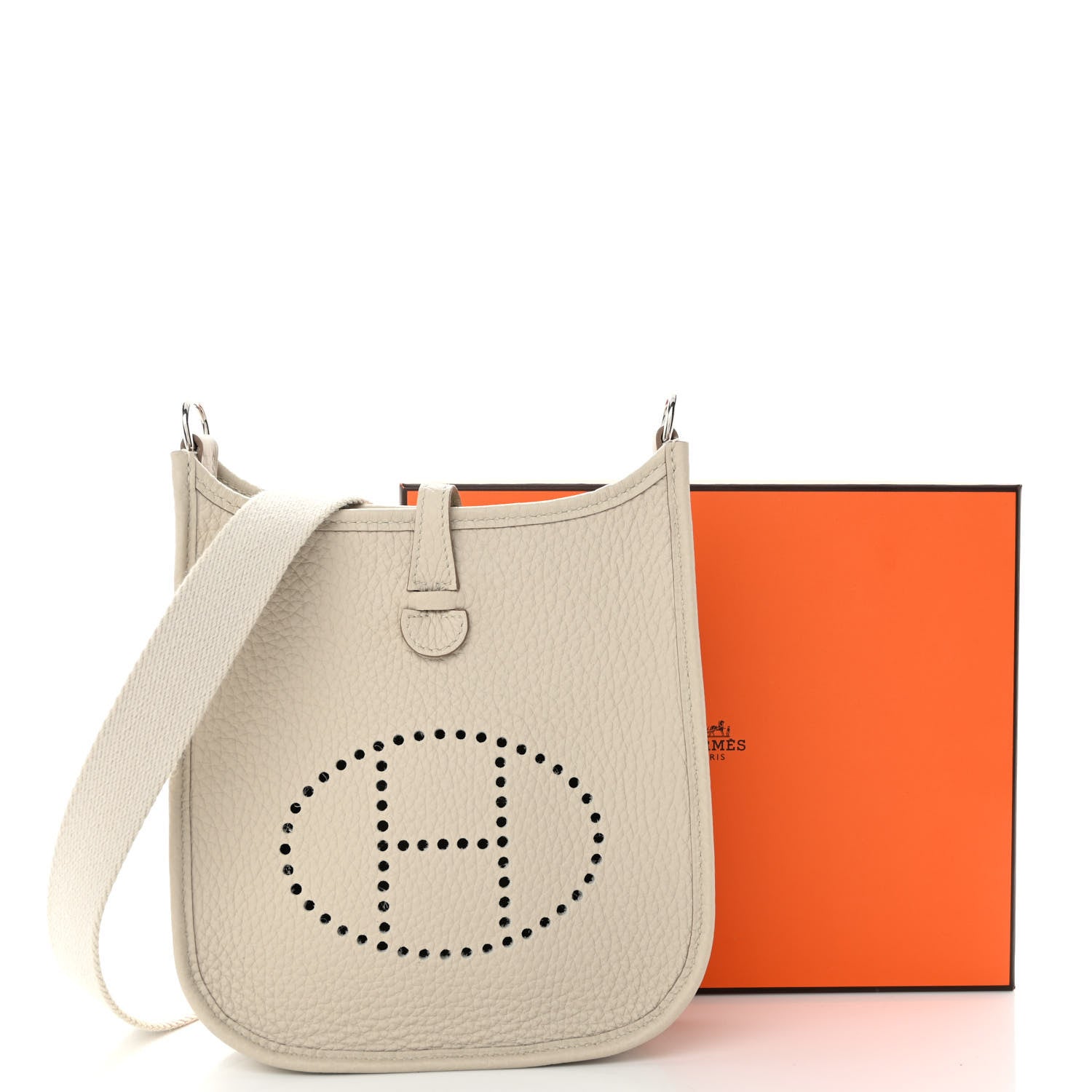 Hermes Taurillon Clemence Amazone Evelyne TPM Beton 10 of 10