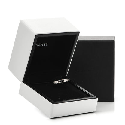 Chanel 18K White Gold Mini Coco Crush Ring 54 6.75 6 of 6