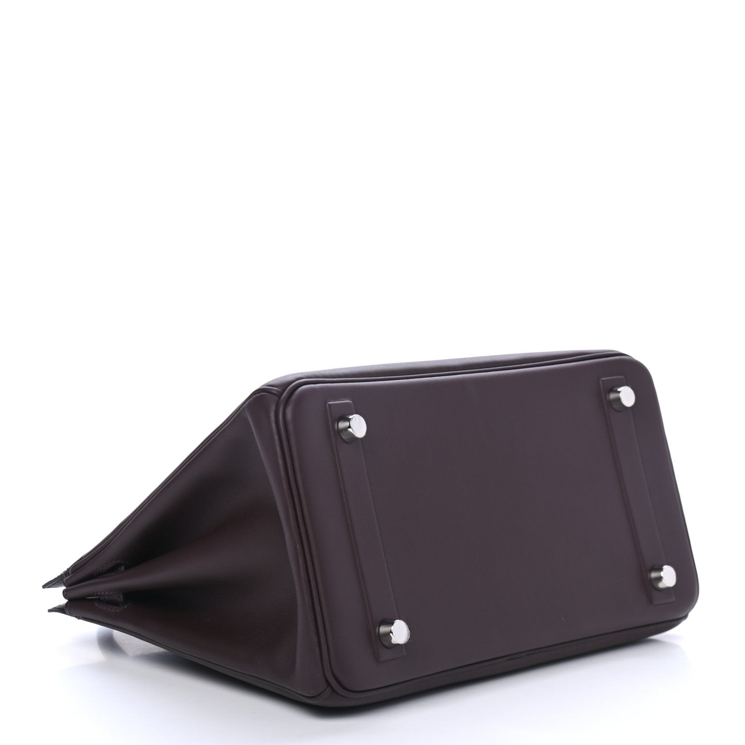 Hermes Swift Birkin Shadow 25 Rouge Sellier 4 of 11