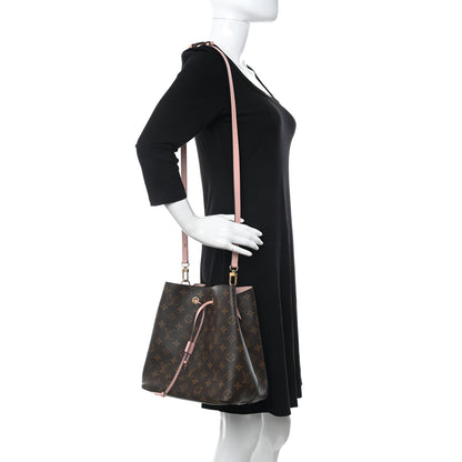 Louis Vuitton Monogram Neonoe MM Rose Poudre 2 of 9