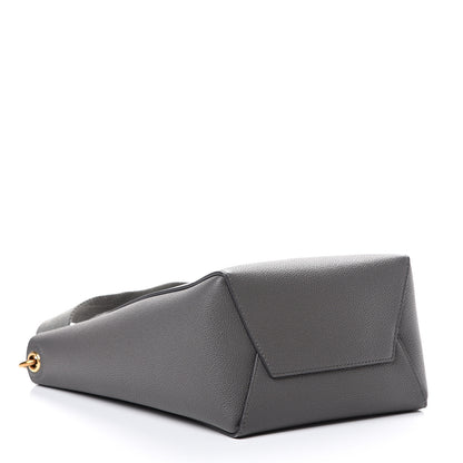 Celine Soft Grained Calfskin Small Sangle Bucket Bag Grey 3 of 12