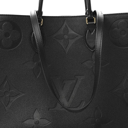 Louis Vuitton Empreinte Monogram Giant Onthego GM Black 7 of 9