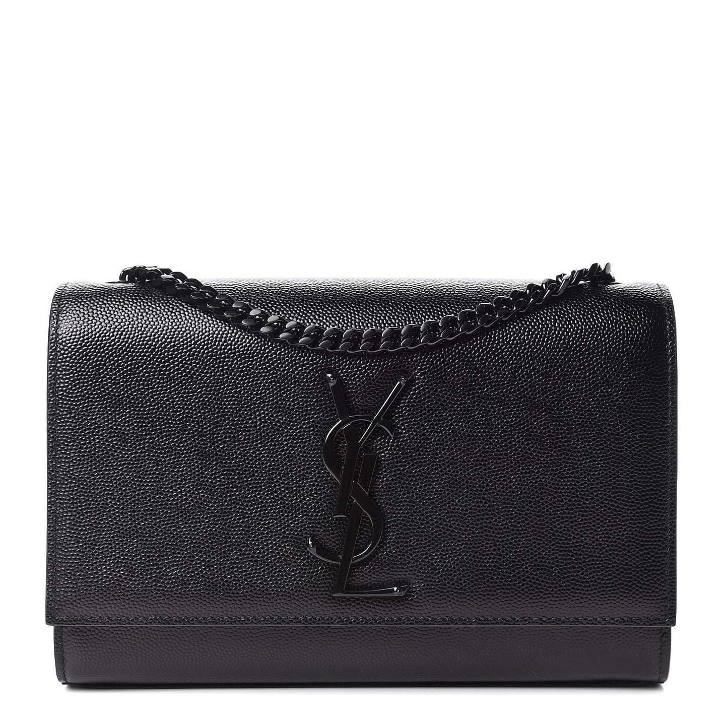 Grain De Poudre Small Monogram Kate Satchel Black