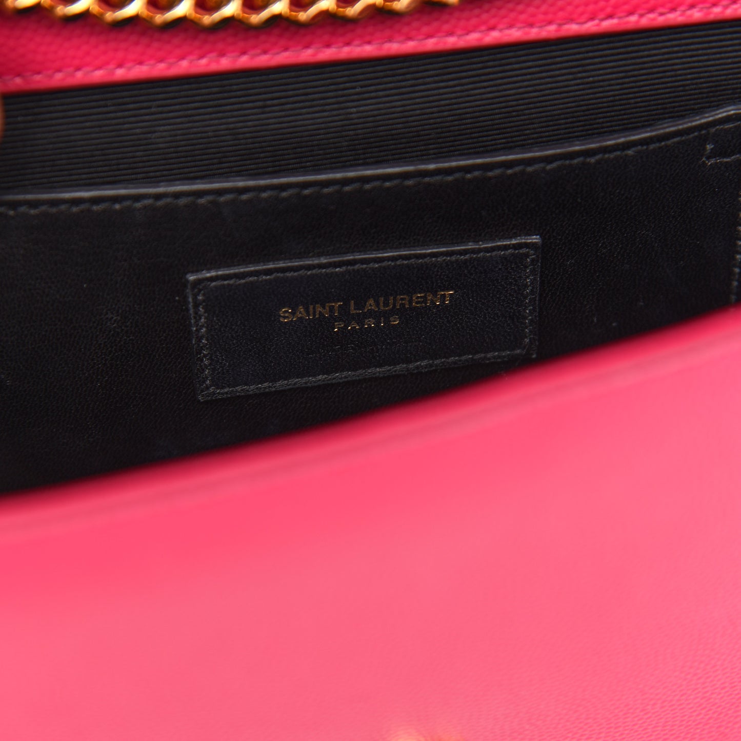 Grain De Poudre Medium Monogram Kate Satchel Lipstick Fuchsia