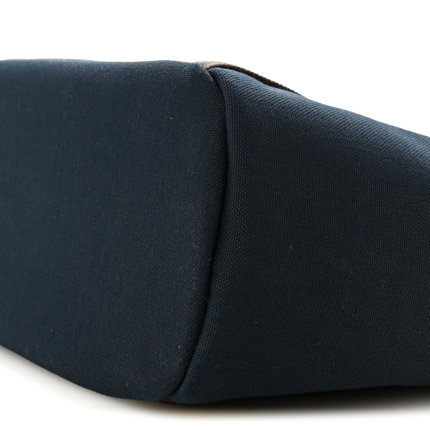 Hermes Canvas The Grooming Bag Bleu Navy Feu 12 of 13