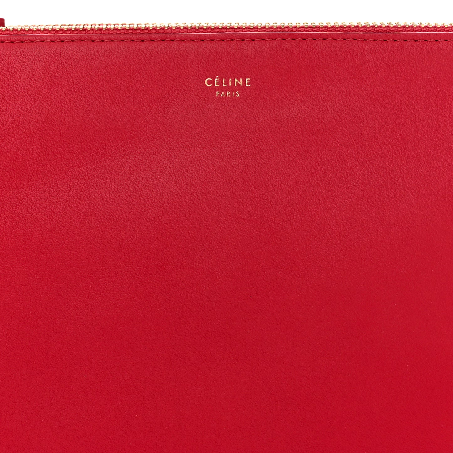 Lambskin Large Trio Crossbody Bag Red