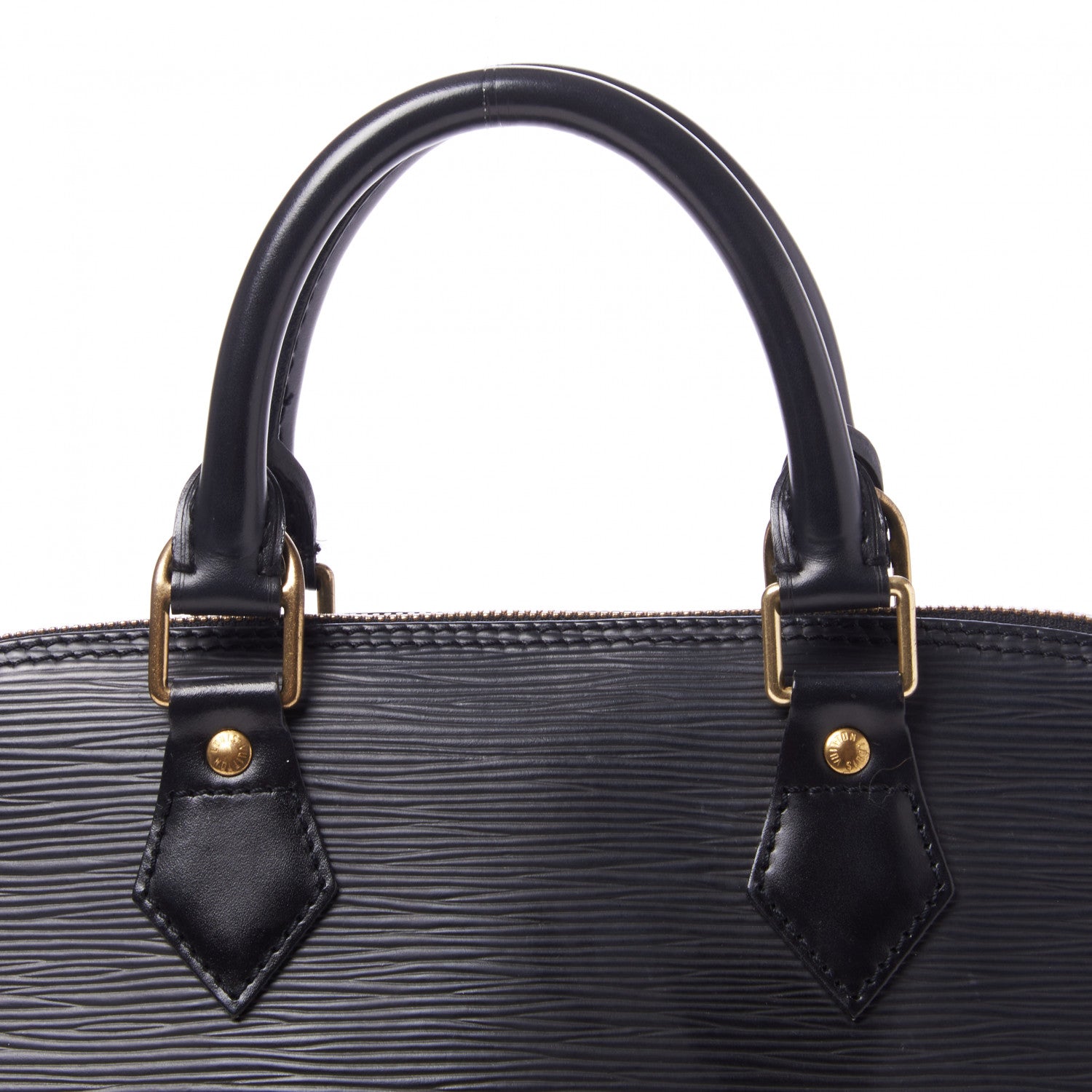 Louis Vuitton Epi Alma PM Black 6 of 10