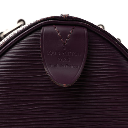 Louis Vuitton Epi Speedy 25 Cassis 5 of 10
