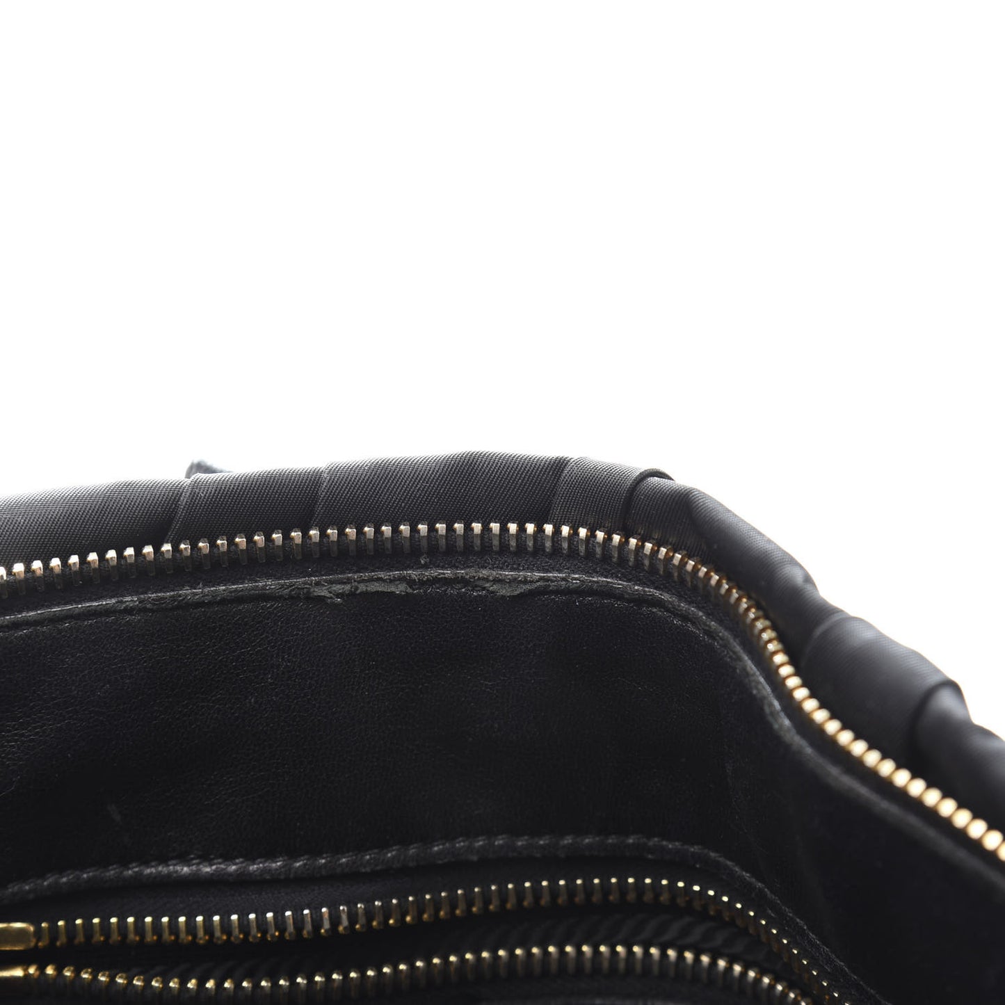 Tessuto Nylon Gaufre Tote Black