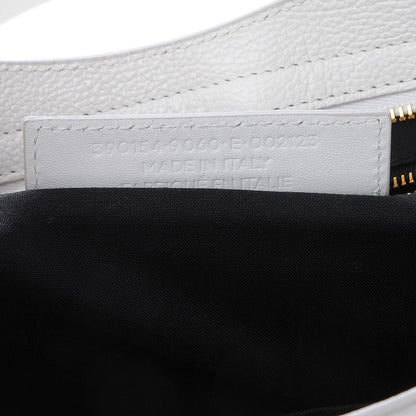 Balenciaga Chevre Gold Metallic Edge Hardware City White 8 of 8