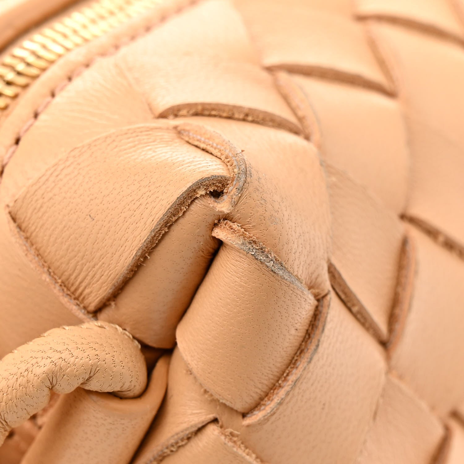 Bottega Veneta Nappa Intrecciato Mini Loop Camera Bag Almond 11 of 11