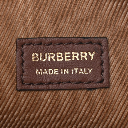 Burberry Monogram Medium Doctors Pouch Bridle Brown 6 of 9