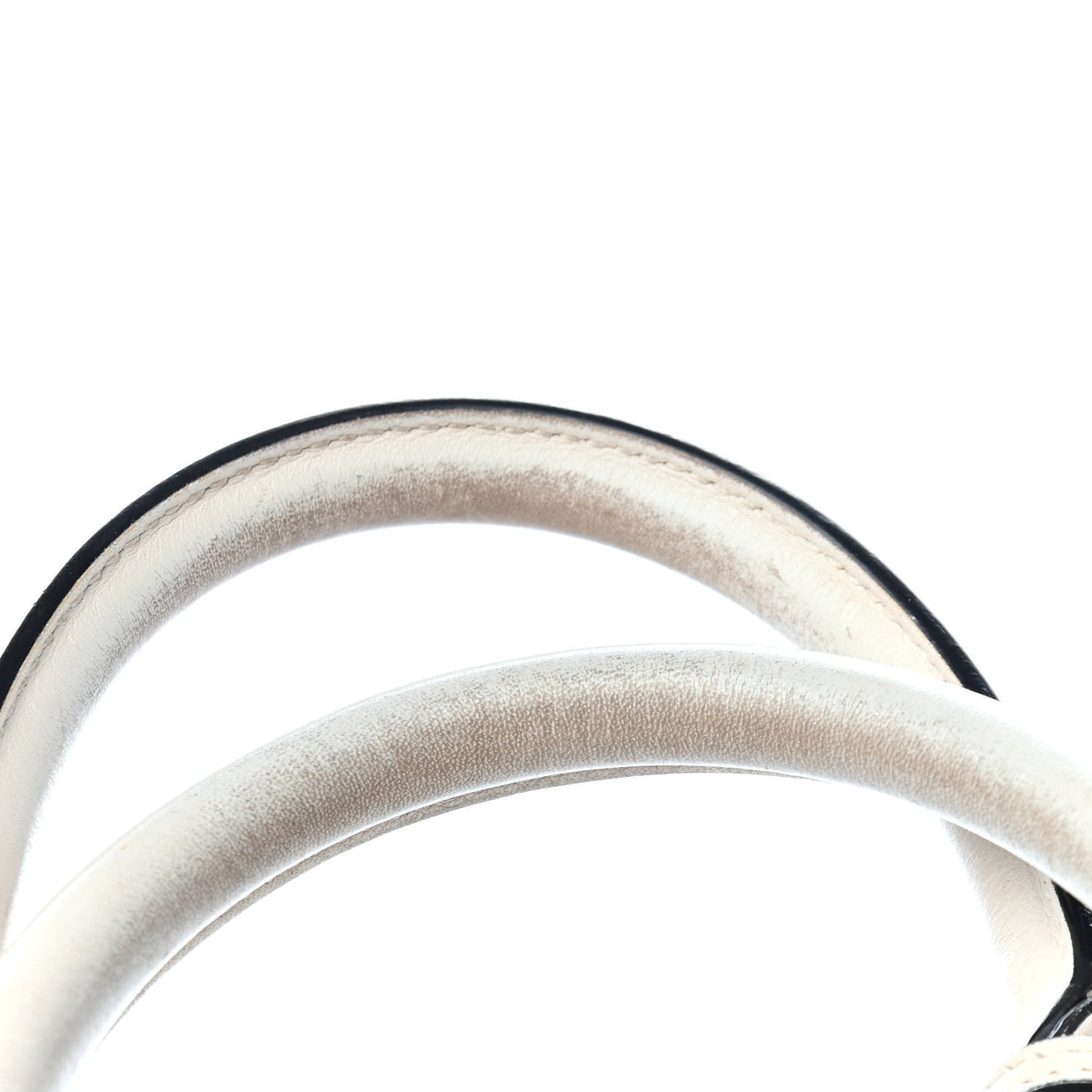 Smooth Calfskin Small Cabas Monogram White