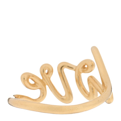 Tiffany 18K Yellow Gold Paloma's Graffiti Love Ring 50 5.5 3 of 4