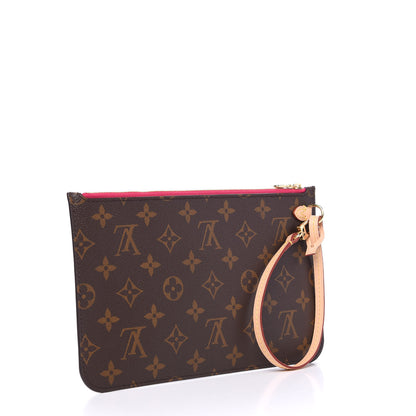 Louis Vuitton Monogram Neverfull MM GM Pochette Pivoine 2 of 10