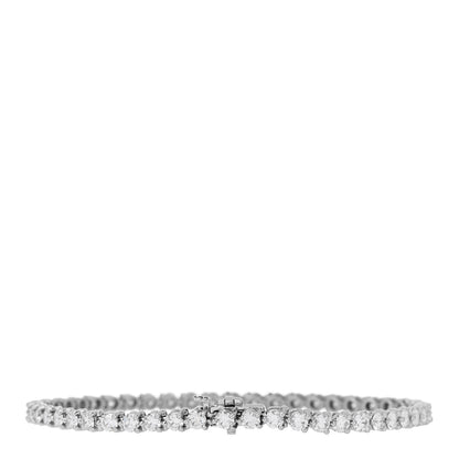 Harry Winston Platinum Diamond 4.78ctw Tennis Bracelet 3 of 4