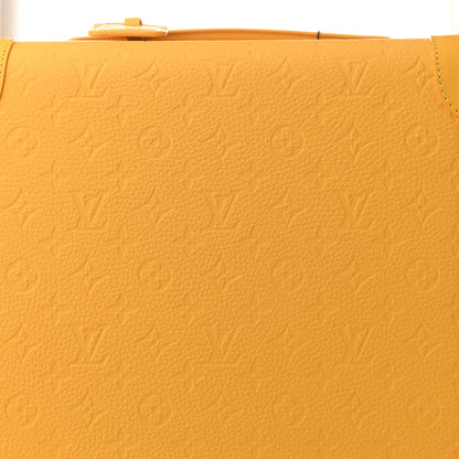 Louis Vuitton Taurillon Horizon 55 Jaune Mat 7 of 10