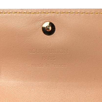 Louis Vuitton Monogram Multicolor Porte-Monnaie Plat Coin Purse White 6 of 6