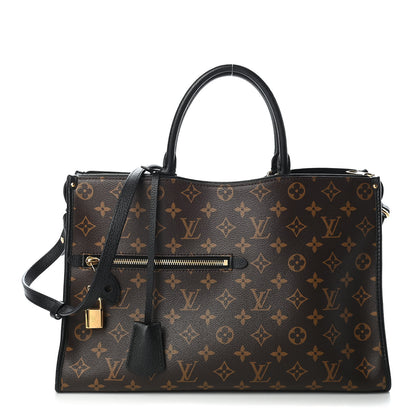 Louis Vuitton Monogram Popincourt MM Black 1 of 10