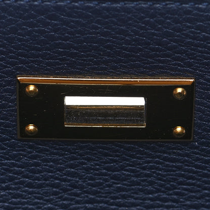 Hermes Togo Kelly Retourne 28 Bleu Nuit 23 of 39