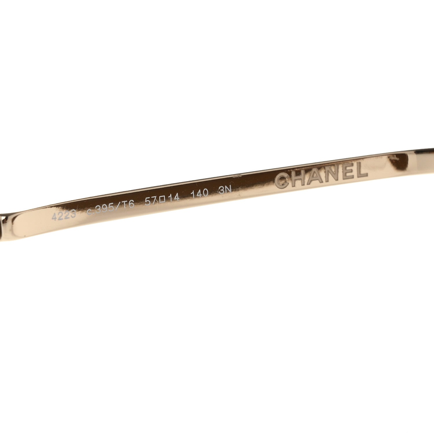 Chanel Mirrored Pilot Summer Sunglasses 4223 Gold 7 of 9
