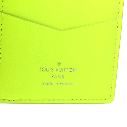 Louis Vuitton Taigarama Pocket Organizer Neon Yellow 6 of 6